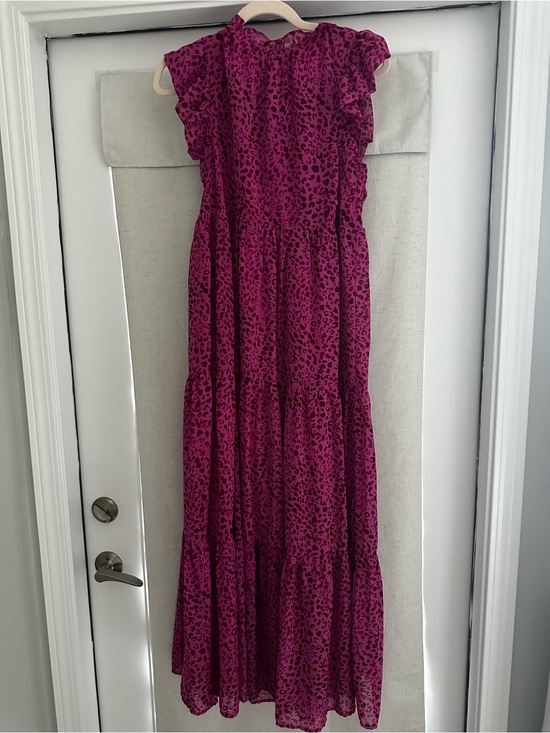 entro Dresses & Skirts - entro Hot Pink Leopard Print Dress